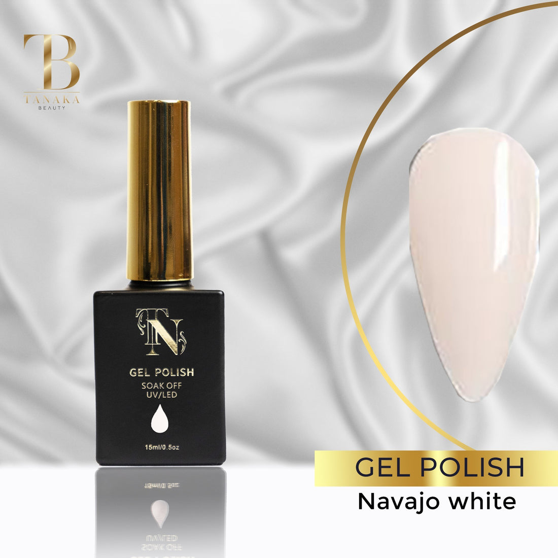 Navajo White Gel Nail Polish 15ml