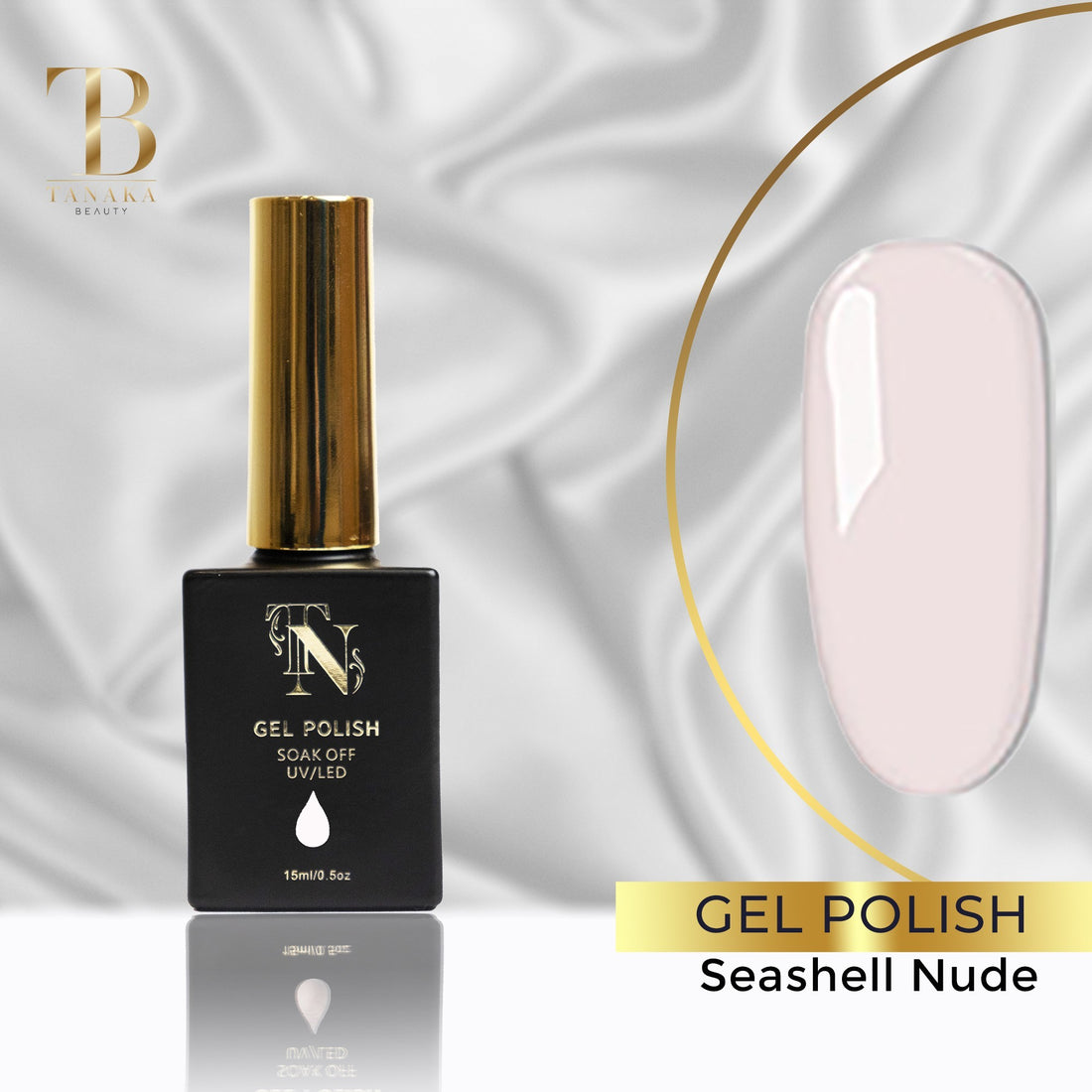 Seashell Nude Gel Nail Polish 15ml