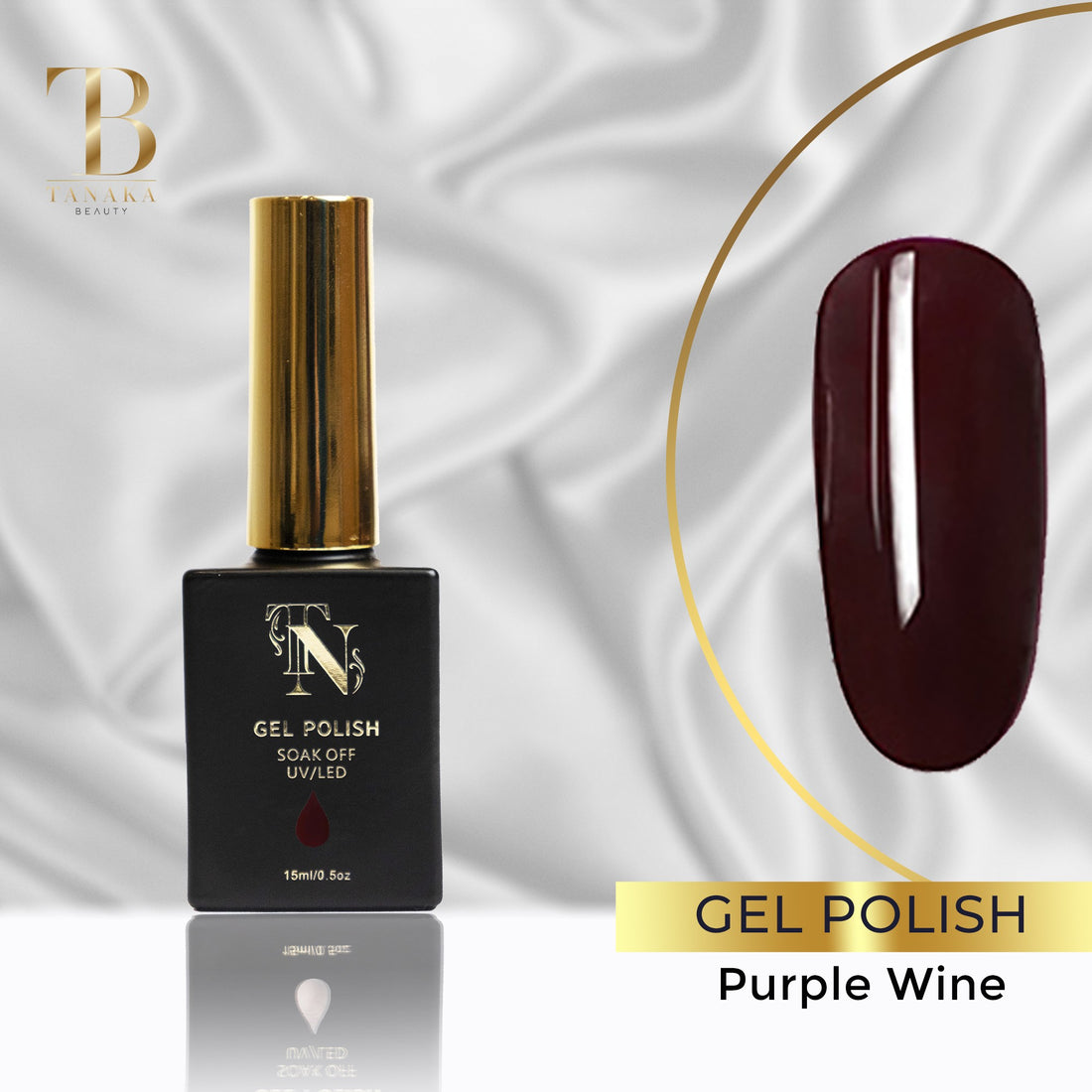 Purple Wine Gel Nail Polish 15ml