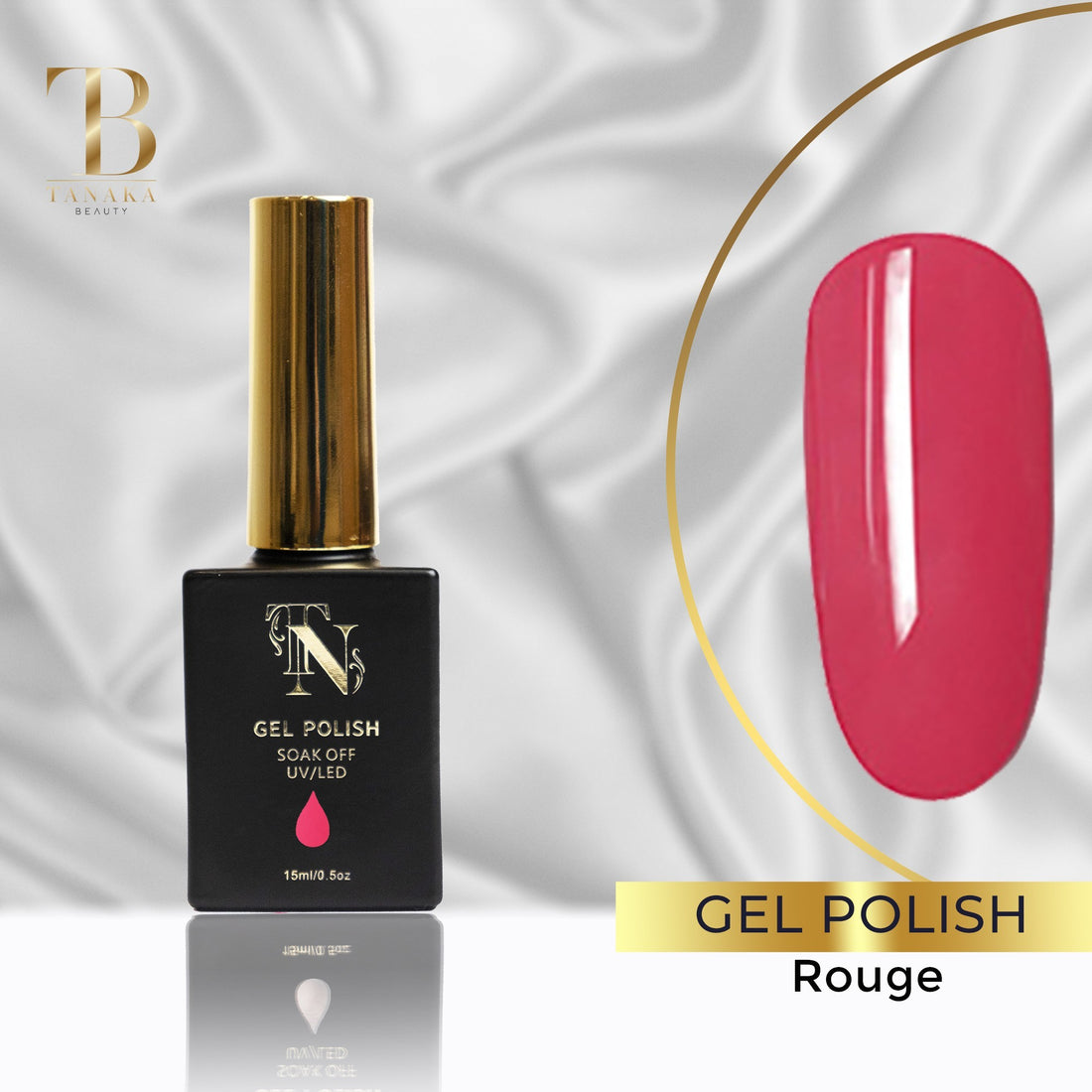 Rouge Gel Nail Polish 15ml