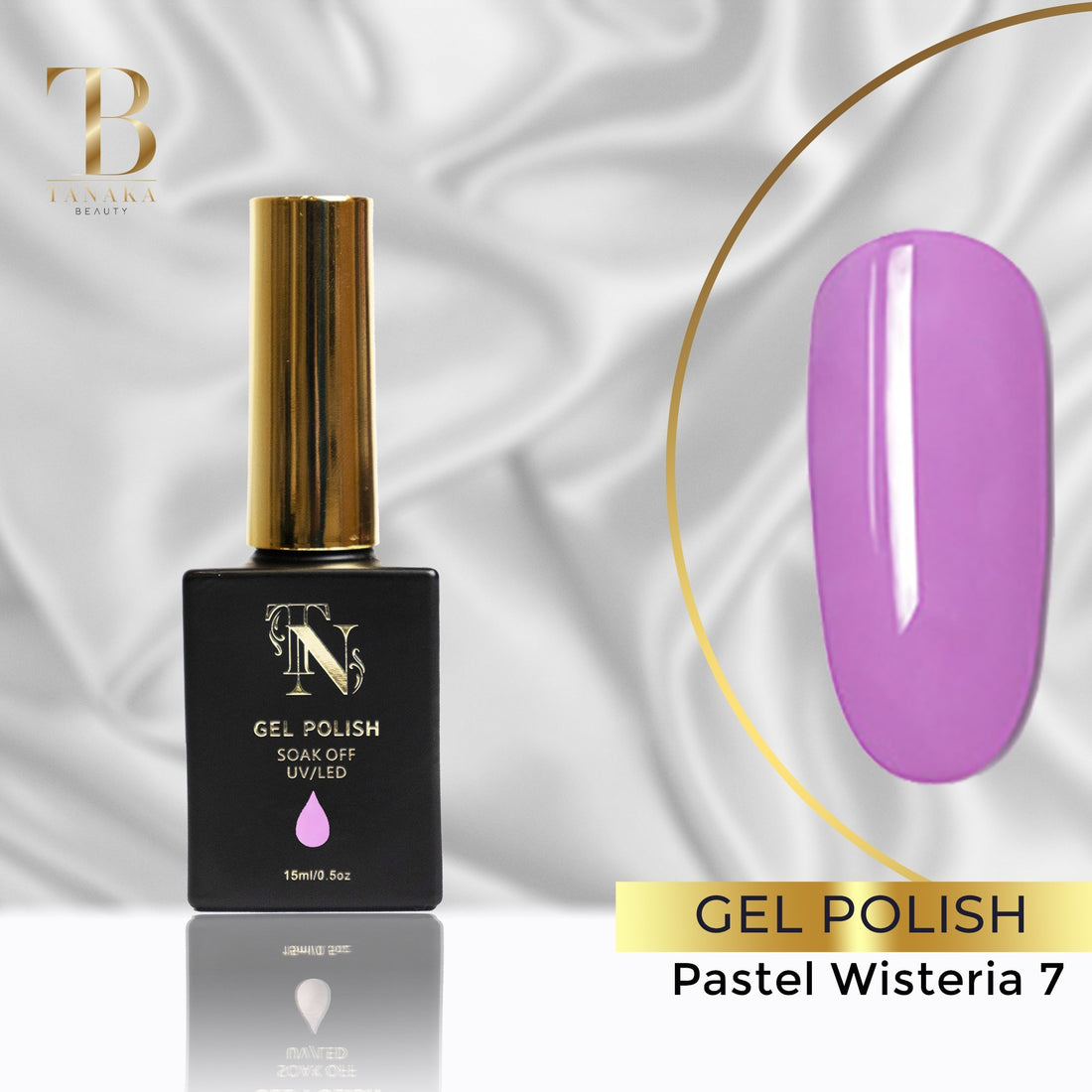 Nail Gel Polish (Pastel Wisteria 7)