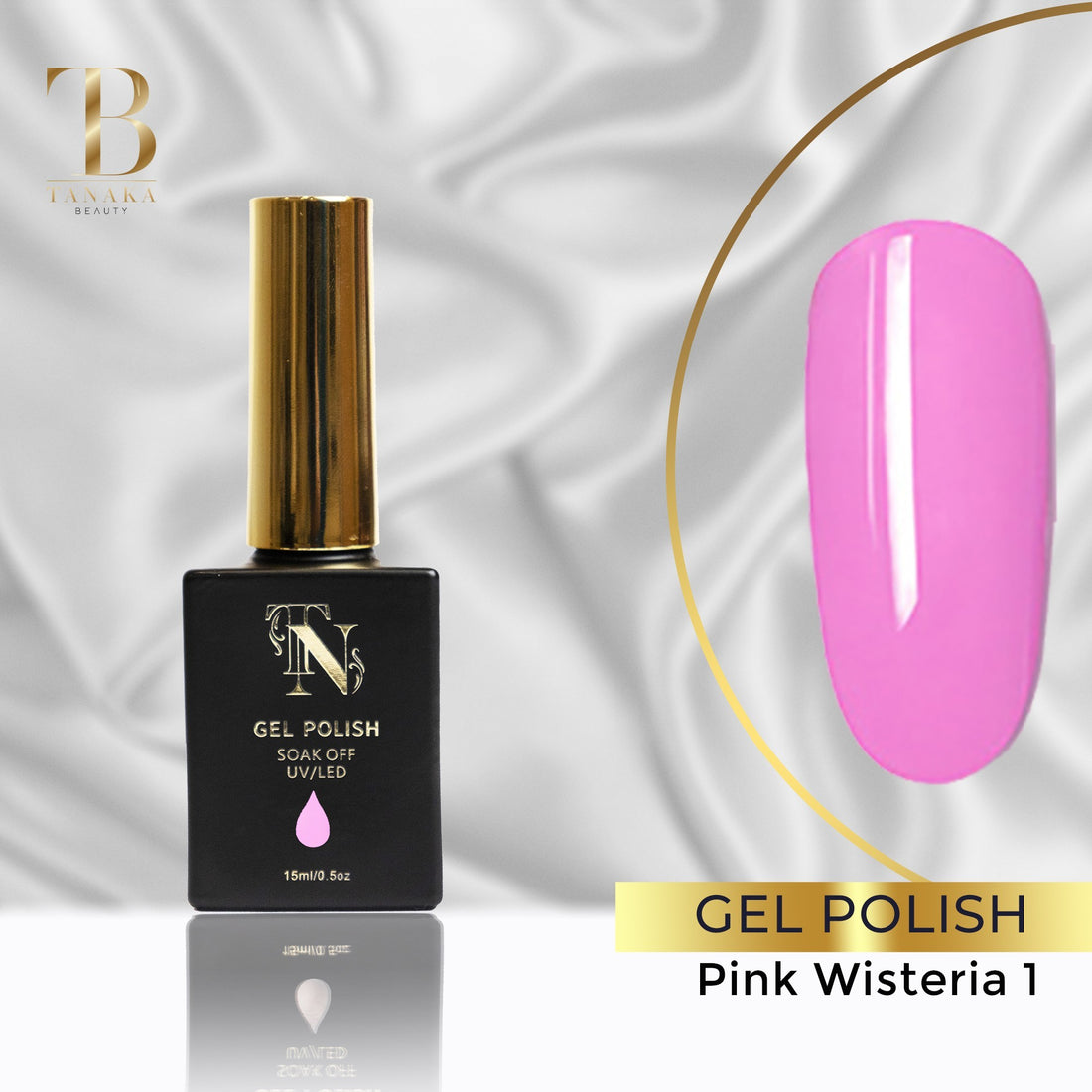 Pink Wisteria 1 Gel Nail Polish 15ml