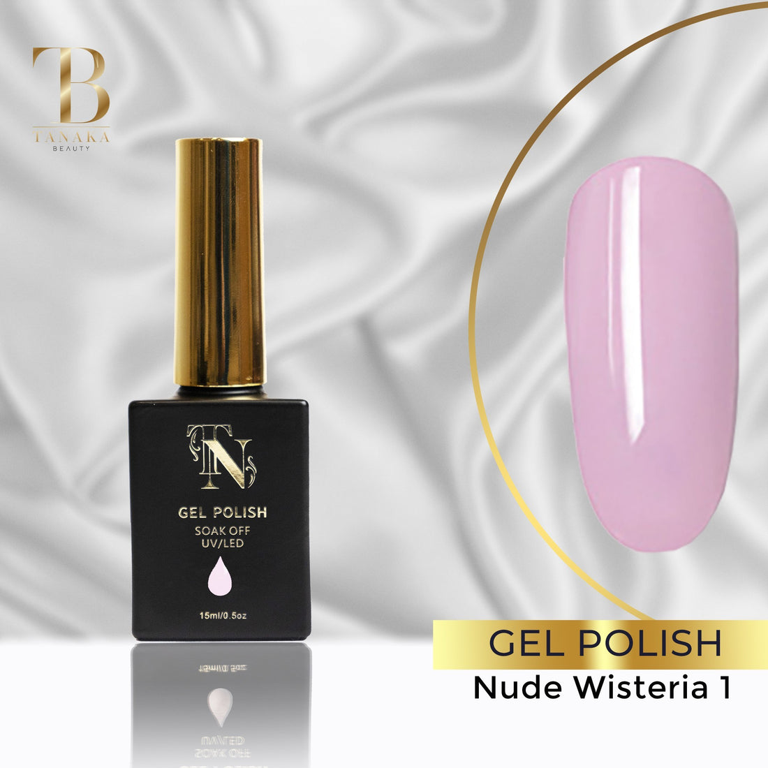 Nude Wisteria 1 Gel Nail Polish 15ml