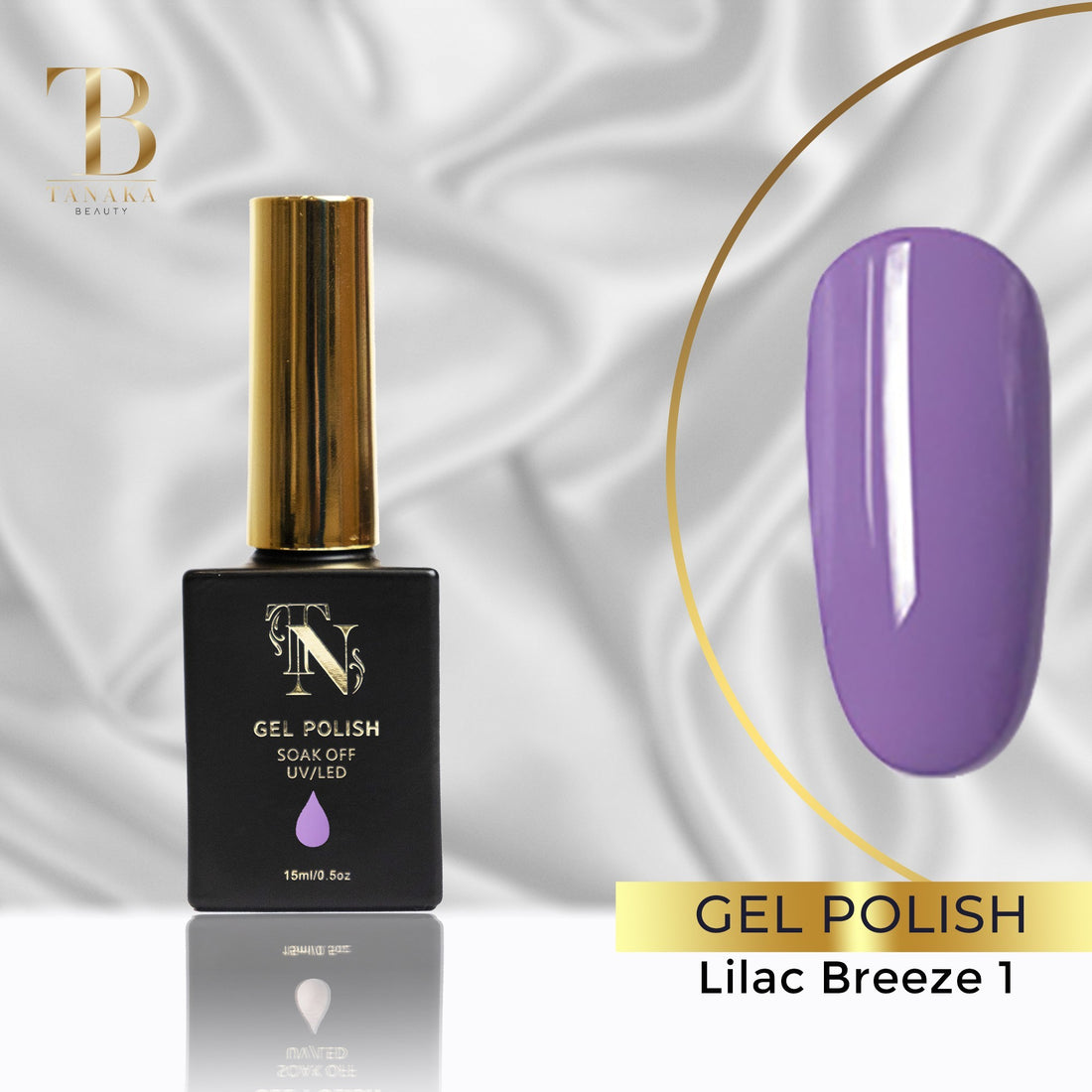 Lilac Breeze 1 Gel Nail Polish 15ml