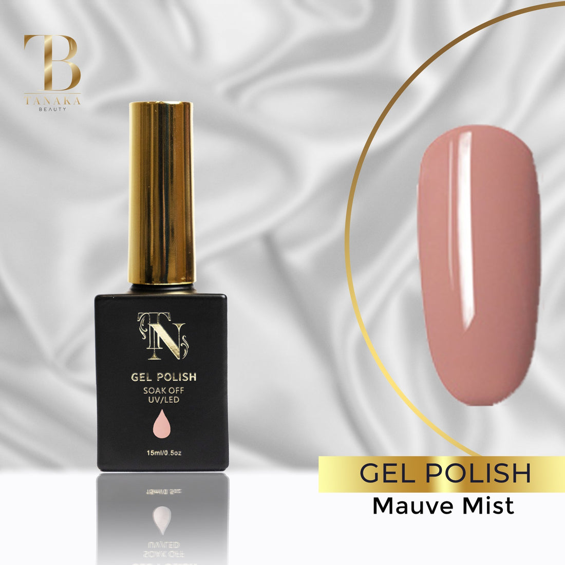Mauve Mist Gel Nail Polish 15ml