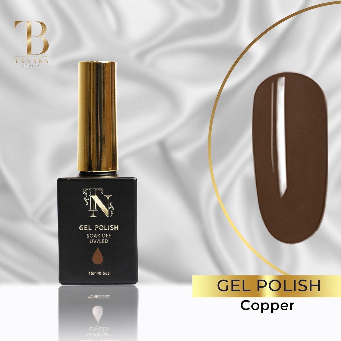 Copper Gel Nail Polish 15ml