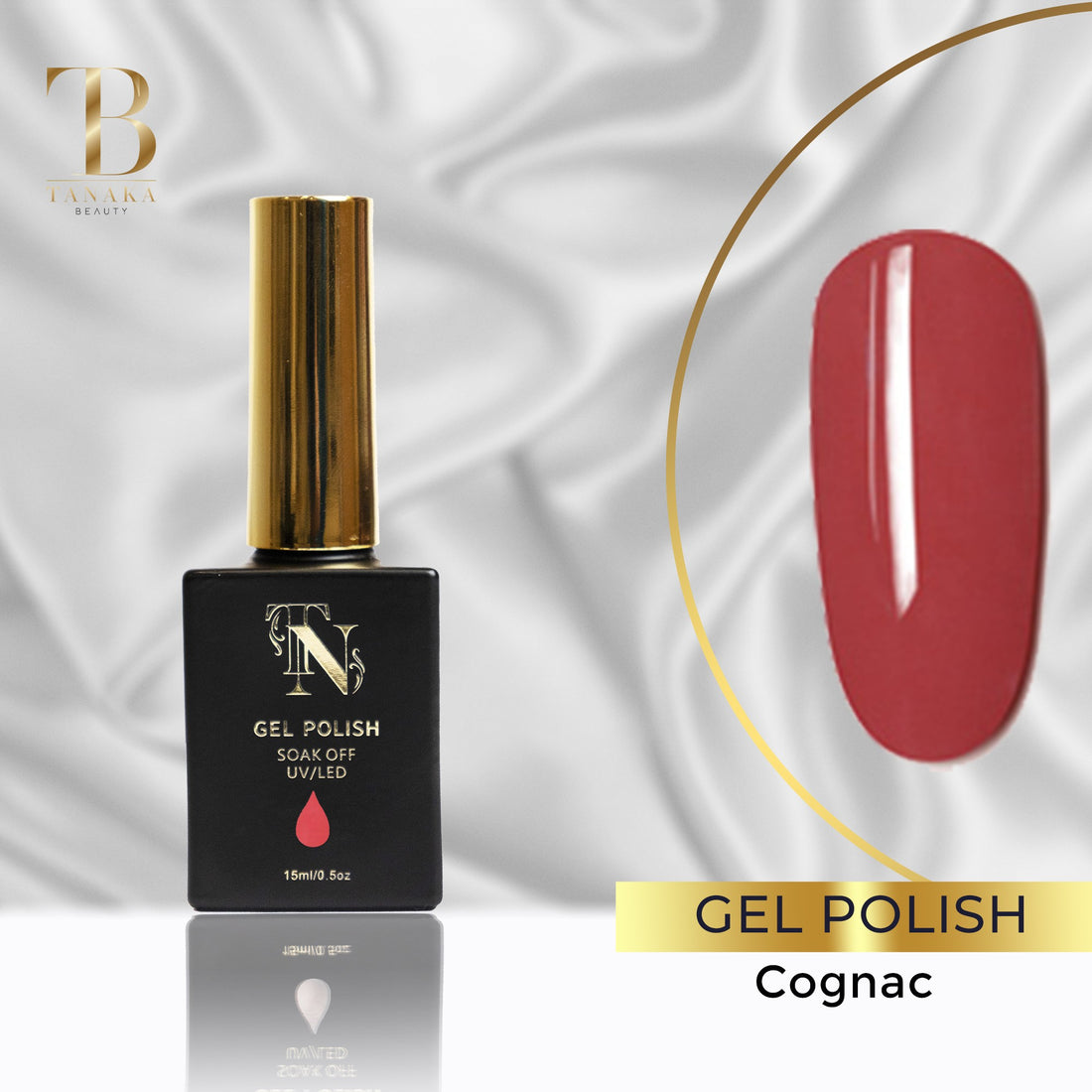 Cognac Gel Nail Polish 15ml