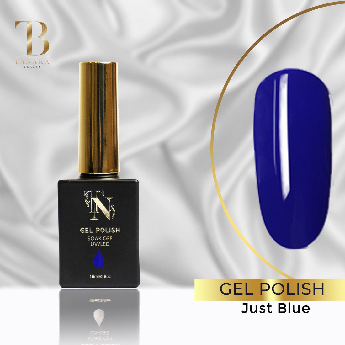 Just Blue Gel Nail Polish 15ml