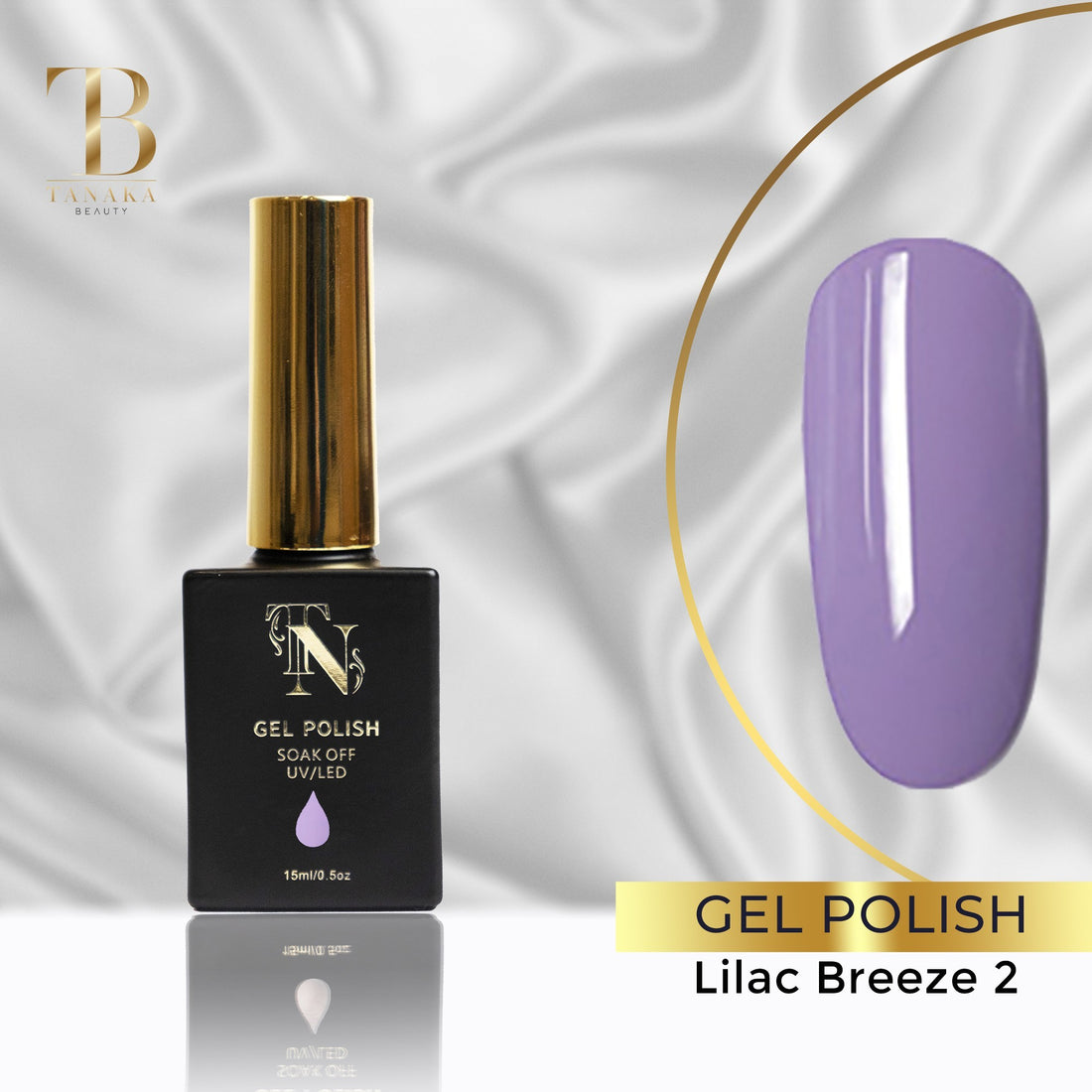 Nail Gel Polish (Lilac) - by Tanaka Nails
