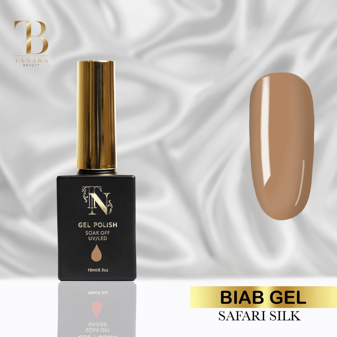 Gel colours 15 ML - Colour 5577 (Safari silk) BIAB Gel