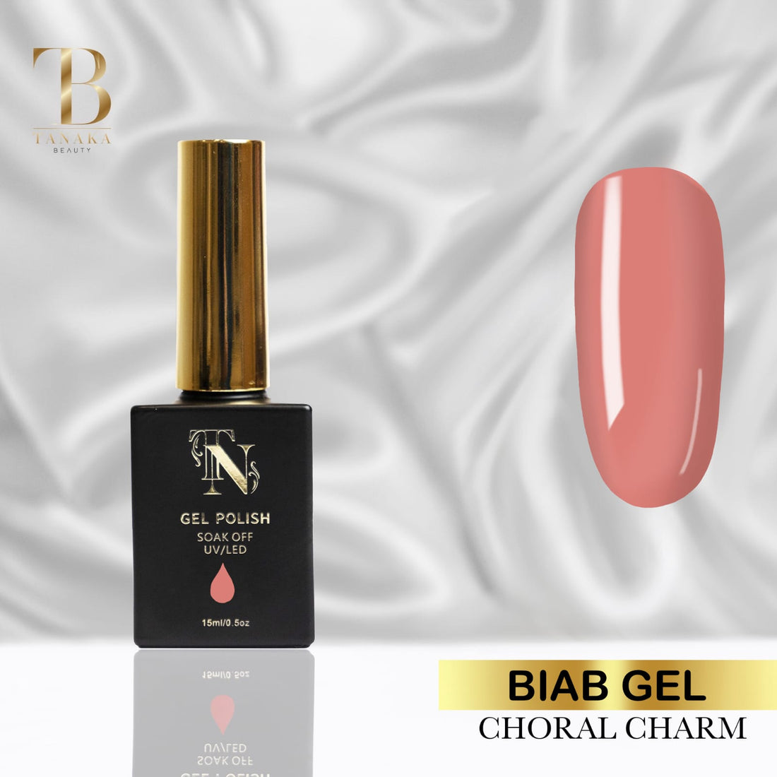 BIAB Gel colours 15 ML - Colour 5580 (Coral charm)