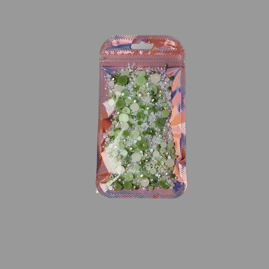 Nail Crystals & Rhinestones Gems Green