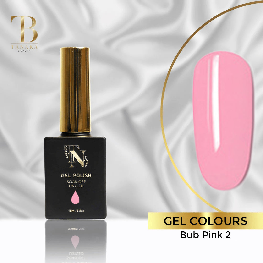 Bub Pink 2 Gel Nail Polish 15ml