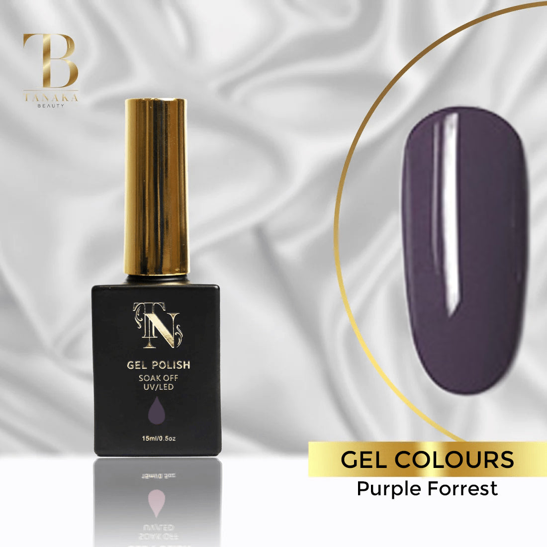 Purple Forrest Gel Nail Polish 15ml
