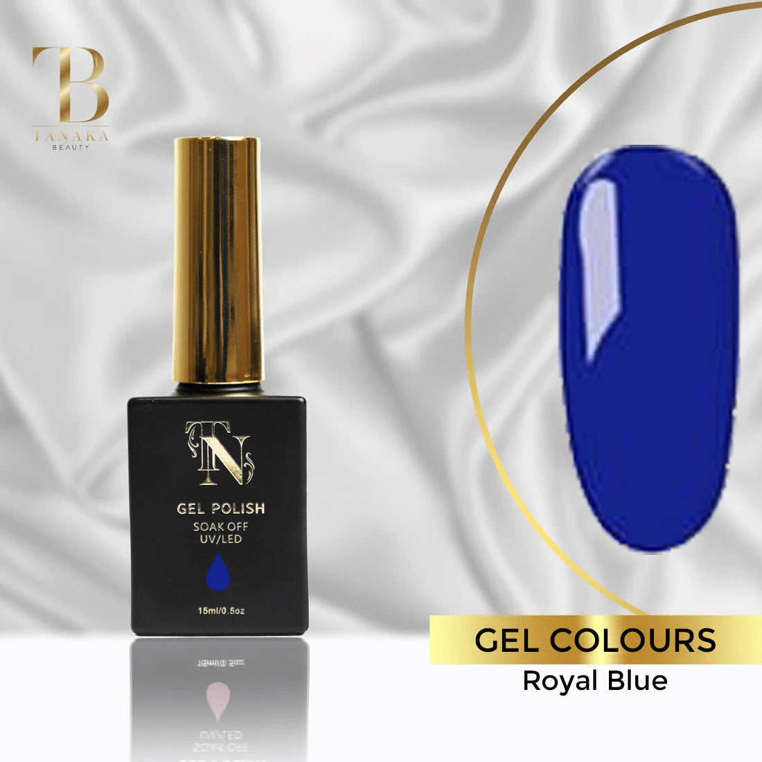 Royal Blue Gel Nail Polish 15ml