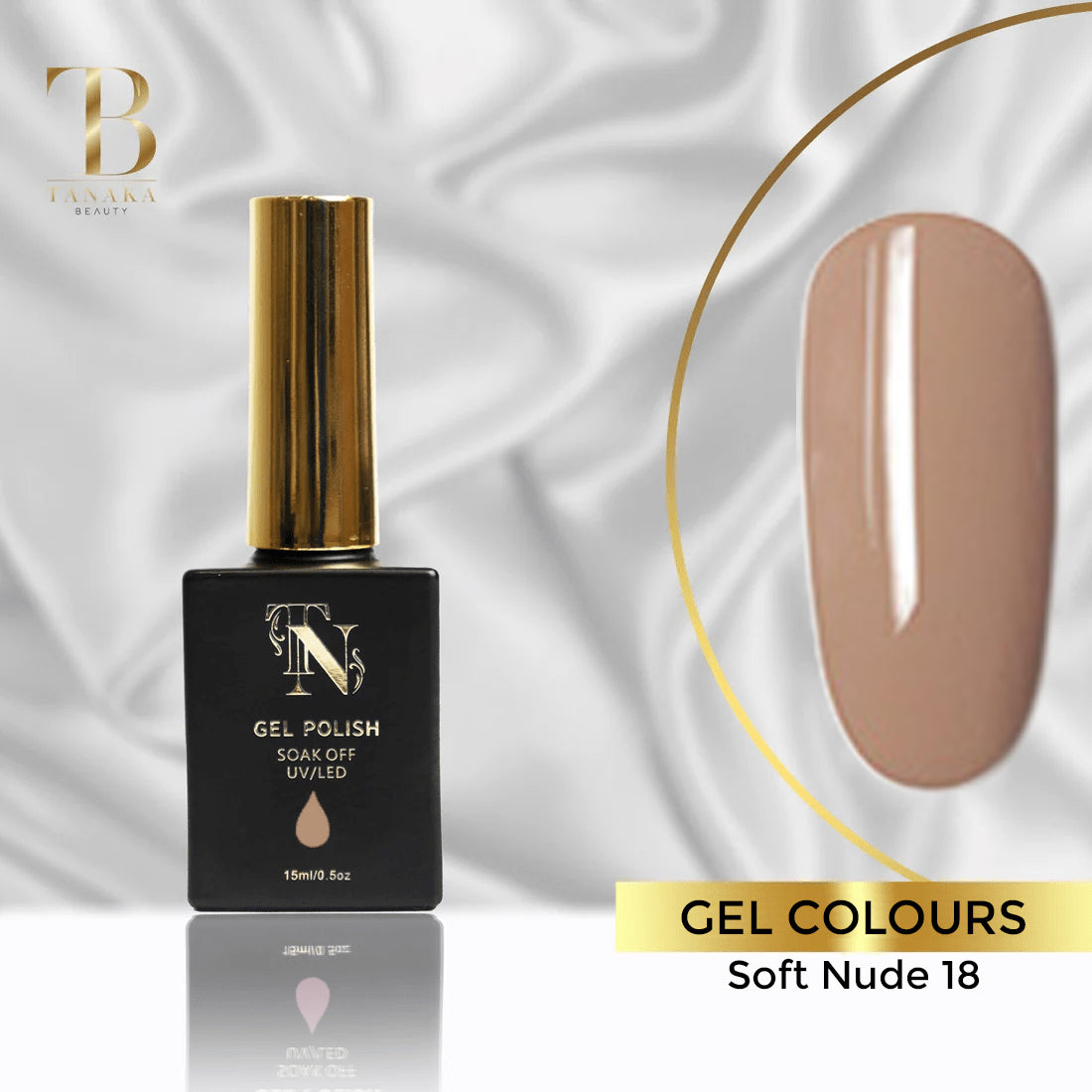 Soft Nude 18 Gel Nail Polish 15ml