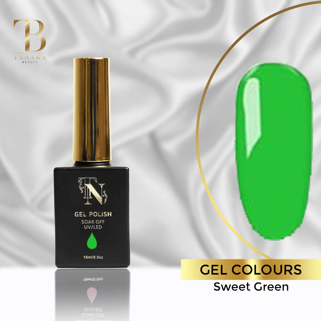 Sweet Green Gel Nail Polish 15ml