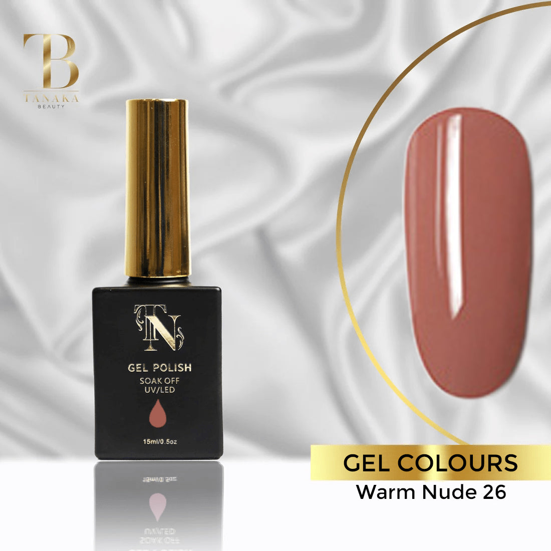Warm Nude 26 Gel Nail Polish 15ml