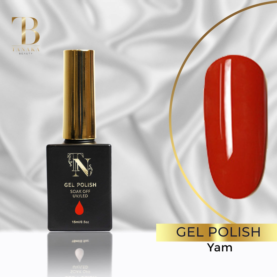 Gel Colors Nail Polish (Yam) by Tanaka Nails