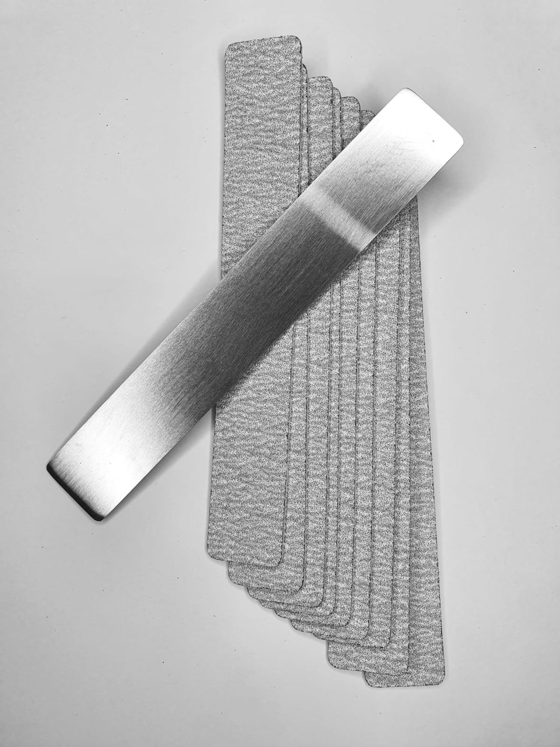 Metal Files Rectangle Shaped Plus 10 Sandpaper Replacements