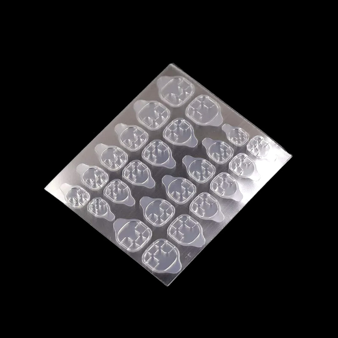 Press On Adhesive Tabs 1 pack