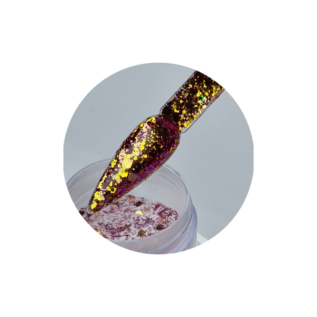 Acrylic Glitter Powders Chameleon Gold 30G -