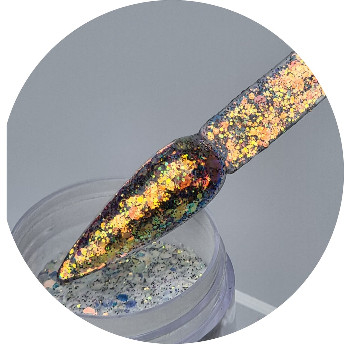 Acrylic Glitter Powders Flaming 30G -