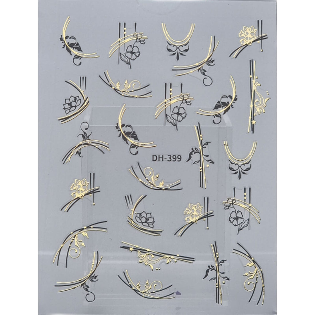 Nail Art Stickers - Flowers - DH 399